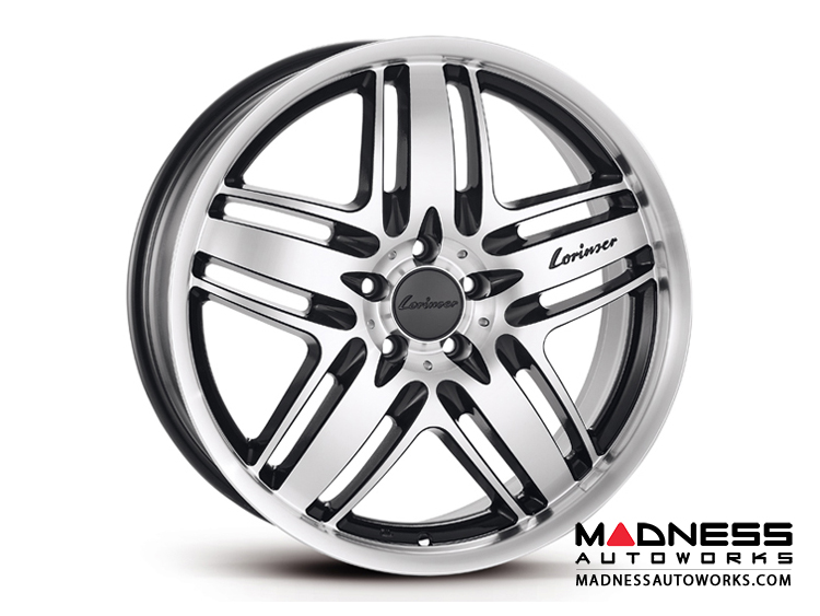 Mercedes Benz S-Class(W222) Wheel by Lorinser - RS9 Polished w/ Black Accents